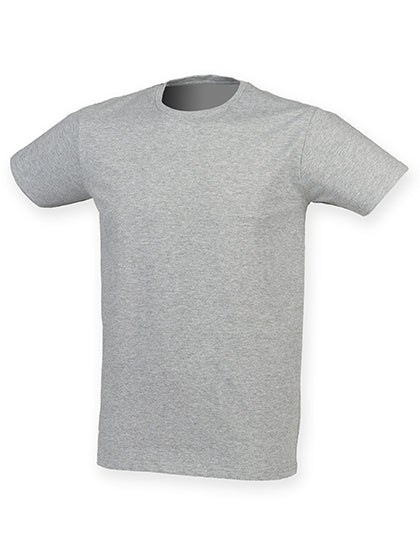 Men´s Feel Good Stretch T in Heather Grey, Größe XXL