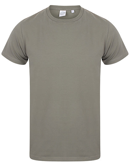 Men´s Feel Good Stretch T in Khaki, Größe XXL