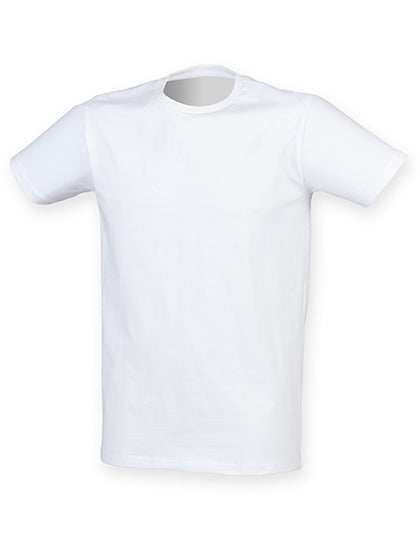 Men´s Feel Good Stretch T in White, Größe XS