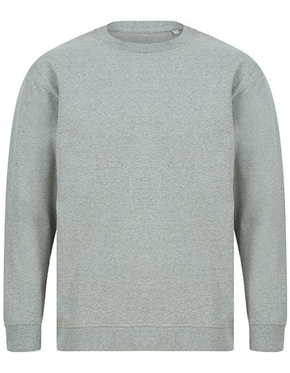 Unisex Sustainable Fashion Sweat in Heather Grey, Größe 3XL