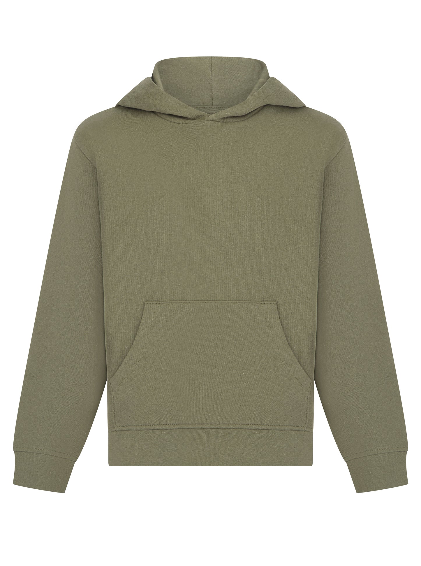 Kids´ Sustainable Fashion Hoody in Khaki, Größe 11/12 years