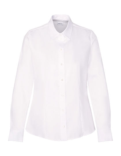 Women´s Blouse Regular Fit Fine Twill Longsleeve