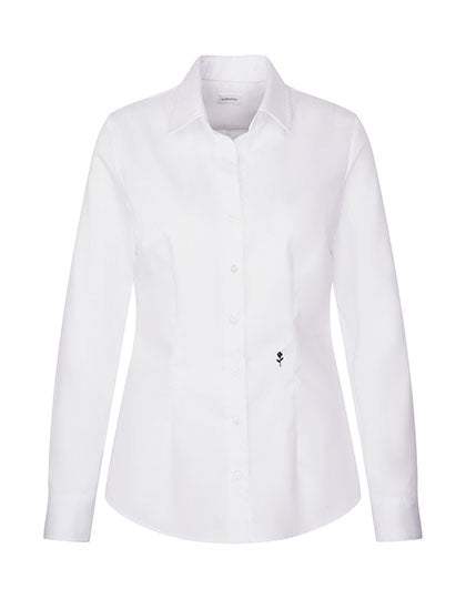 Women´s Blouse Slim Fit Fine Twill Longsleeve