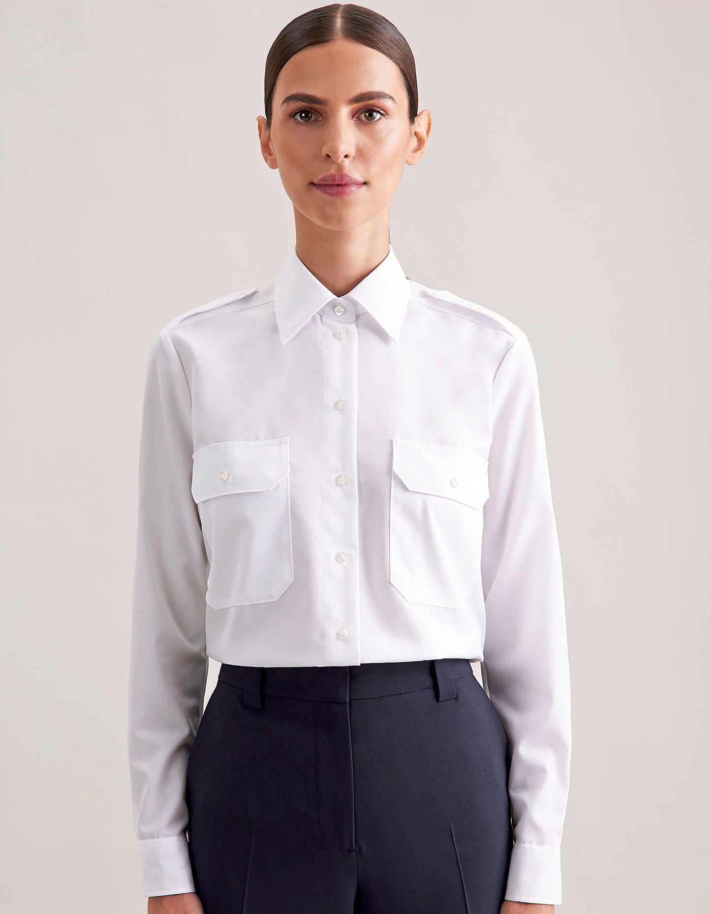 Women´s Pilot Blouse Regular Fit Longsleeve