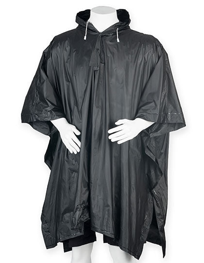 Splashmacs Poncho in Black, Größe One Size