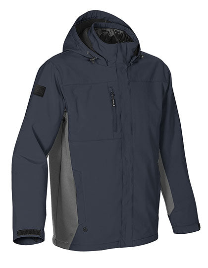 Atmospere 3-in-1 System Jacket in Navy, Größe 3XL