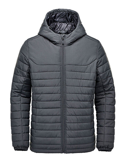 Men´s Nautilus Quilted Hoody in Dolphin, Größe XL