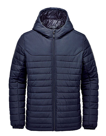 Men´s Nautilus Quilted Hoody in Navy, Größe 5XL