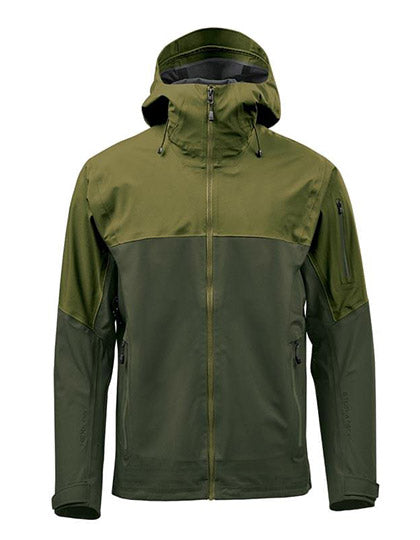 Men's Vertex Stormshell Jacket in Chive, Größe 3XL