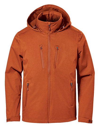 Men's Scirocco Lightweight Shell Jacket in Rust, Größe 3XL