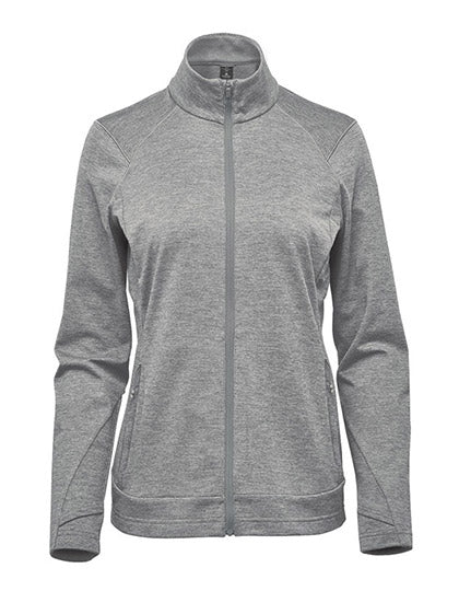 Women's Treeline Performance Jacket in Granite Heather, Größe 3XL