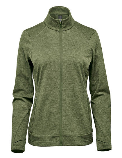 Women's Treeline Performance Jacket in Sage Green Heather, Größe XXL