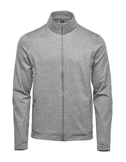 Men's Treeline Performance Jacket in Granite Heather, Größe 5XL