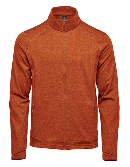 Men's Treeline Performance Jacket in Rust Heather, Größe 3XL