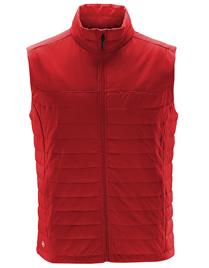 Men´s Nautilus Quilted Bodywarmer in Bright Red, Größe 3XL