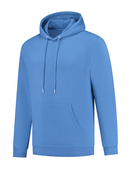 Unisex Hoodie in Bright Blue, Größe XXL