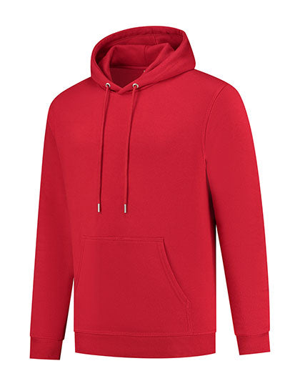 Unisex Hoodie in Bright Red, Größe XXL