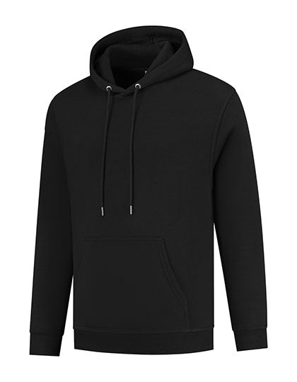 Unisex Hoodie in Deep Black, Größe 3XL