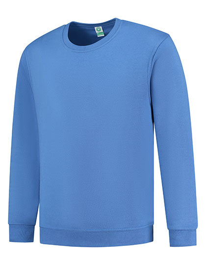 Unisex Crew Neck Sweat in Bright Blue, Größe XXL
