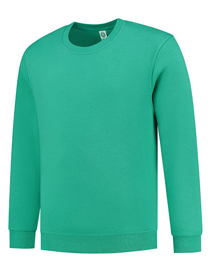 Unisex Crew Neck Sweat in Kelly Green, Größe XXL
