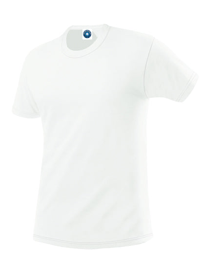 Men´s Performance T-Shirt in White, Größe XXL