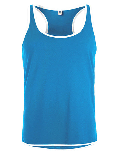 Men´s Contrast Sports Vest in Atoll, Größe XXL