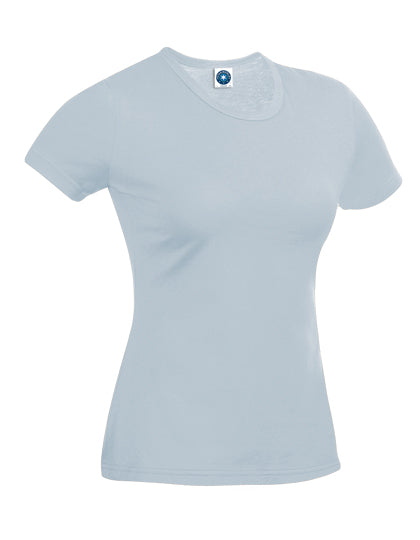 Ladies´ Performance T-Shirt in Sky, Größe XL