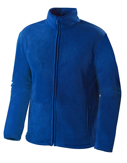 Men´s Full Zip Fleece Jacket in Deep Royal, Größe XXL