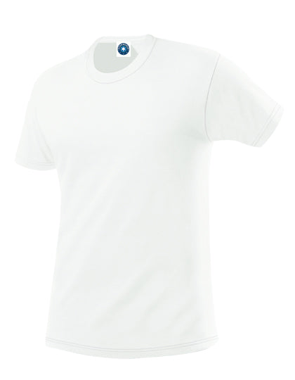 Men´s Organic Cotton T-Shirt in White, Größe XXL