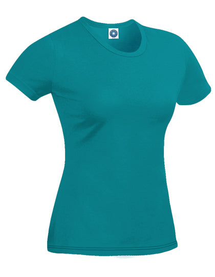 Ladies´ Organic Cotton T-Shirt in Atoll, Größe XL