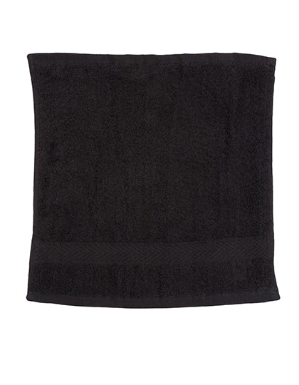 Luxury Face Cloth in Black, Größe 30 x 30 cm