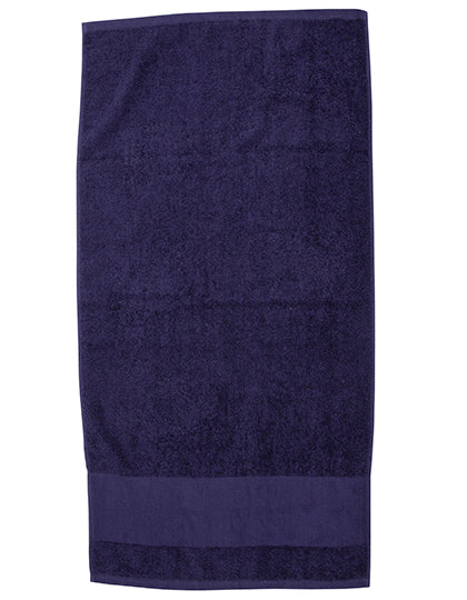 Printable Hand Towel in Navy, Größe 50 x 100 cm