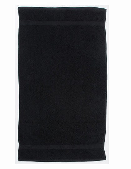 Luxury Hand Towel in Black, Größe 50 x 90 cm