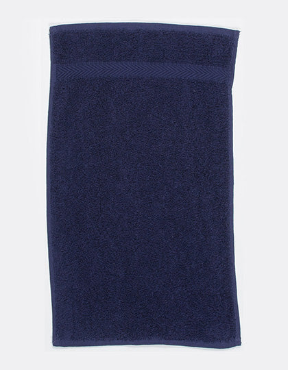 Luxury Guest Towel in Navy, Größe 30 x 50 cm