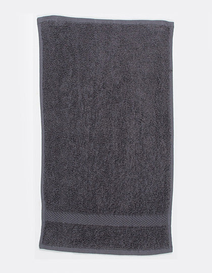 Luxury Guest Towel in Steel Grey, Größe 30 x 50 cm