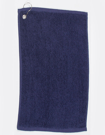 Luxury Golf Towel in Navy, Größe 30 x 50 cm