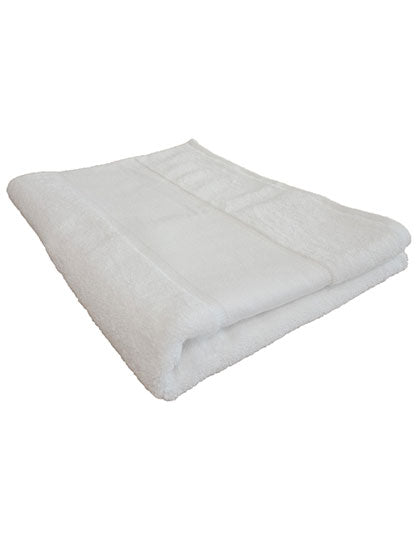 Organic Bath Sheet in White, Größe 100 x 150 cm