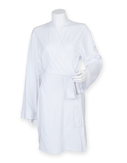 Ladies´ Robe in White, Größe L (16-18)