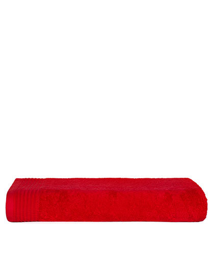 Classic Beach Towel in Red, Größe 100 x 180 cm