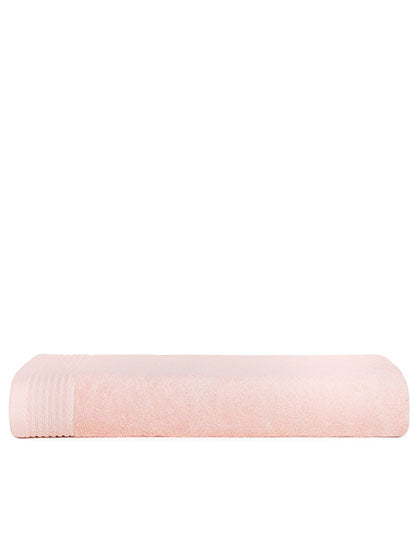 Classic Beach Towel in Salmon, Größe 100 x 180 cm