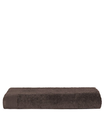 Classic Beach Towel in Taupe, Größe 100 x 180 cm