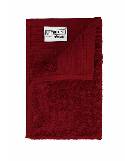 Classic Guest Towel in Burgundy, Größe 30 x 50 cm