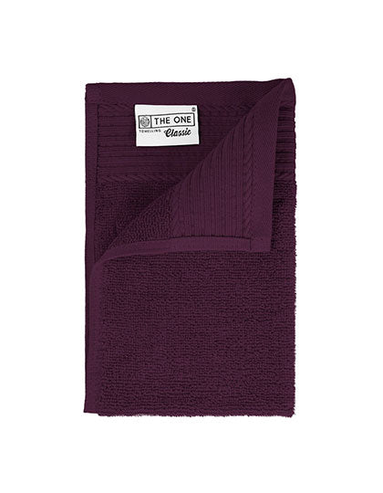 Classic Guest Towel in Plum, Größe 30 x 50 cm