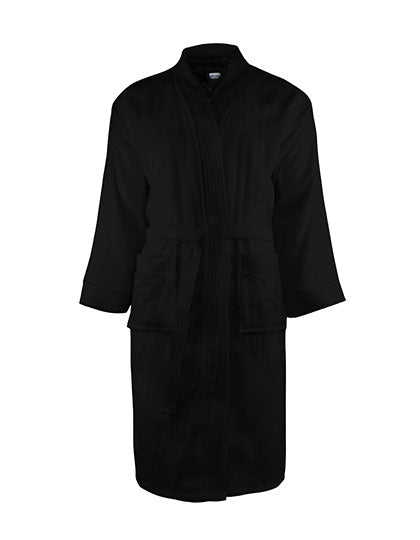 Classic Bathrobe in Black, Größe XXL/3XL