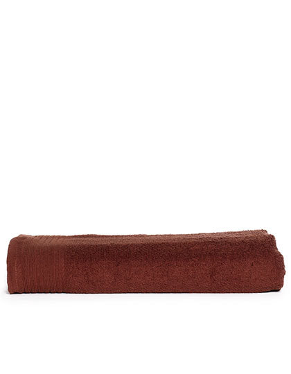 Classic Bath Towel in Brown, Größe 70 x 140 cm