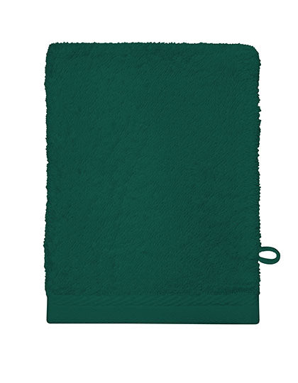 Classic Washcloth in Emerald Green, Größe 16 x 21 cm
