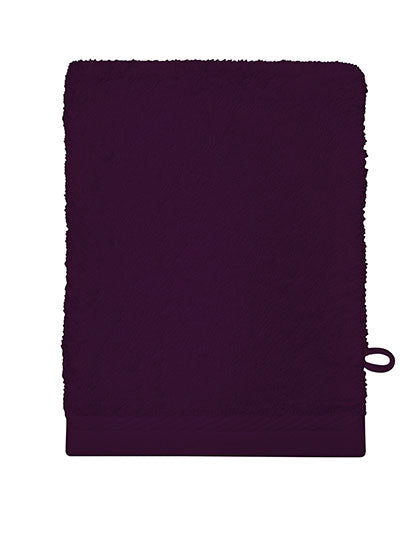 Classic Washcloth in Plum, Größe 16 x 21 cm