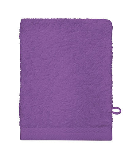 Classic Washcloth in Purple, Größe 16 x 21 cm