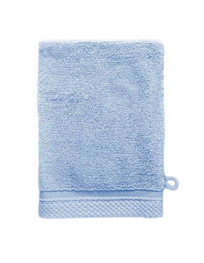 Bamboo Washcloth in Aqua Azure, Größe 16 x 21 cm