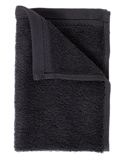 Organic Guest Towel in Anthracite, Größe 30 x 50 cm